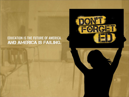 Gold colored Don't Forget Ed wallpaper for computers showing a silhouetted woman